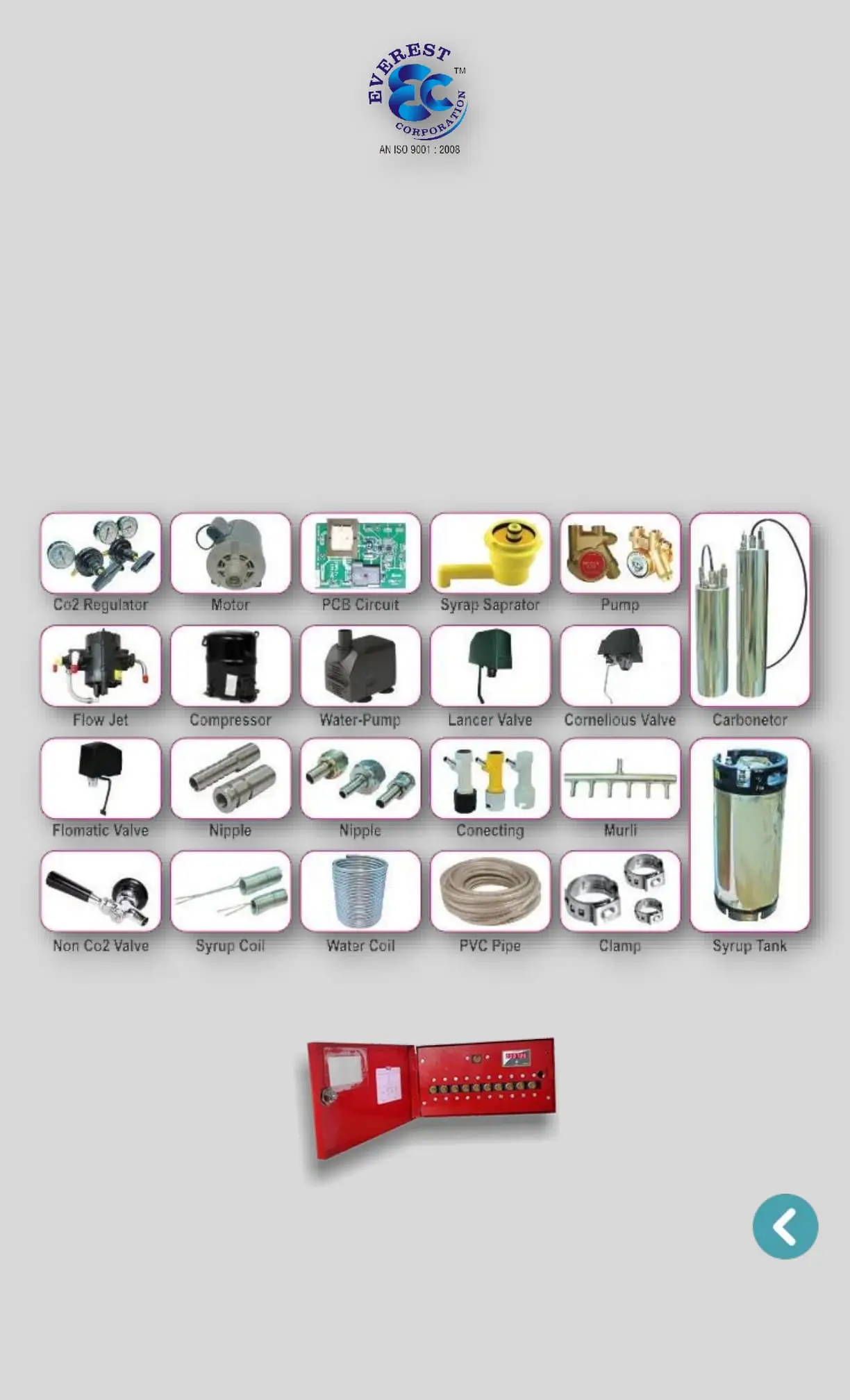 All Soda Machine Spare Parts